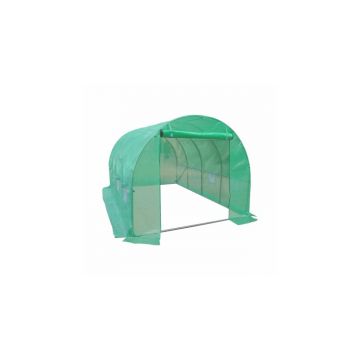 Solar de gradina 4,5 x 3 x 2 m, folie verde