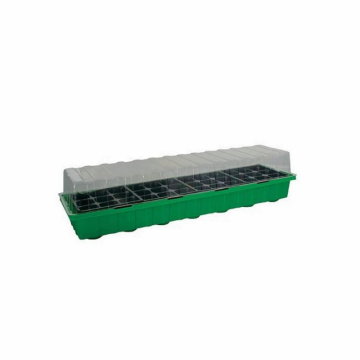 Tava pentru rasaduri cu capac Strend Pro Garden Herrison P2011, 36 alveole, 54.5x15x13 cm